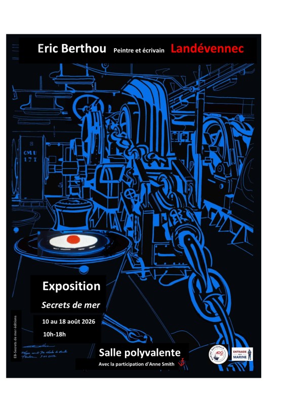 Un livre, une exposition Secrets de mer pour l'été 2026